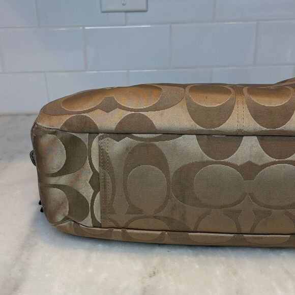 Coach Bag Purse Handbag Y2K Lexi Signature Sateen Soho Shoulder Bag Pocketbook - Picture 8 of 16